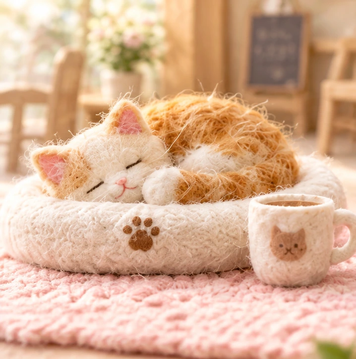 ねこたちと過ごす